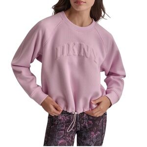 DKNY Sport
Women's Varsity Puffed Logo Drawcord Sweatshirt NWT